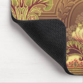 ビクトリアンフローラ焼エレガント花アールヌーボー マウスパッド (コーナー)