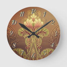 ビクトリアンフローラ焼エレガント花アールヌーボー