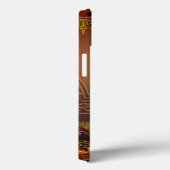 ビクトリアンフローラ焼エレガント花アールヌーボー Case-Mate iPhoneケース (裏面 / 右)