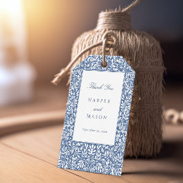 ビクトリアンフローラ結婚の感謝 ギフトタグ