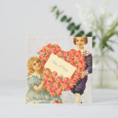 ビクトリアンフローラ結婚プリント (スタンド正面)