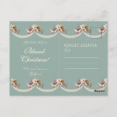 ビクトリアンフローラ賛美タペストリー ポストカード (裏面)