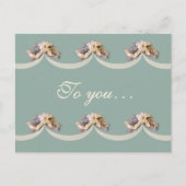 ビクトリアンフローラ賛美タペストリー ポストカード (正面)