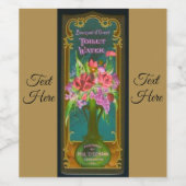 ビクトリアンフローラ香料ラベル ワインラベル (シングルラベル)