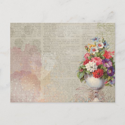 ビクトリアンフローラ ポストカード (正面)