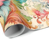 ビクトリアンフローラ ラッピングペーパー (ロールコーナー)