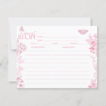 ビクトリアンフローラ | 蝶 | レシピカード