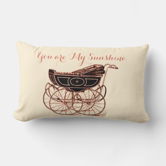 ビクトリアンベビー乳母車子供部屋 ランバークッション (正面)