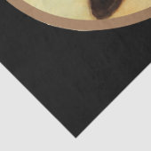 ビクトリアンミニチュアドッグポートレートフランスのブルドッグ 薄葉紙 (詳細)