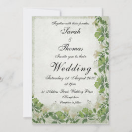 ビクトリアンミュージー結婚式招待状 招待状