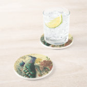 ビクトリアンモダンフランスのヴィンテージ コースター (側面)