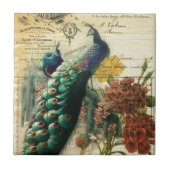 ビクトリアンモダンフランスのヴィンテージ タイル (正面)