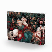 ビクトリアンユール(キリスト降誕祭)対お祝い フォトブロック (右)