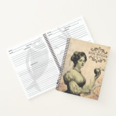 ビクトリアンレシピ ノートブック (内部)