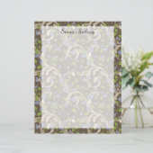 ビクトリアンヴィンテージアイビーつる植物フローリーズ紙 (スタンド正面)