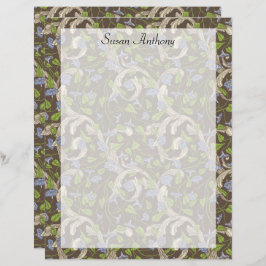 ビクトリアンヴィンテージアイビーつる植物フローリーズ紙