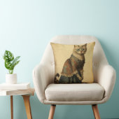 ビクトリアンヴィンテージキャット装飾用クッションクッション クッション (椅子)