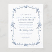 ビクトリアンヴィンテージフランスの写真QRコー結婚ド (正面)