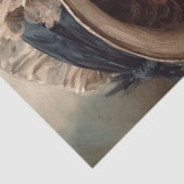 ビクトリアンヴィンテージレディポートレート 薄葉紙 (詳細)