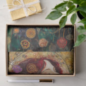 ビクトリアンヴィンテージレディーデコペティッシュペーパー 薄葉紙 (ギフト)