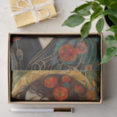 ビクトリアンヴィンテージレディーデコペティッシュペーパー 薄葉紙 (ギフト)