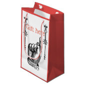 ビクトリアンヴィンテージ指指抱き枕 スモールペーパーバッグ (正面アングル)