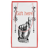 ビクトリアンヴィンテージ指指抱き枕 スモールペーパーバッグ (正面)