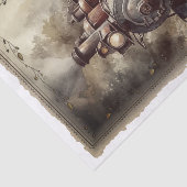 ビクトリアンヴィンテージ機関車デコペ 薄葉紙 (詳細)