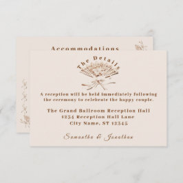 ビクトリアン伝統的結婚の エンクロージャーカード