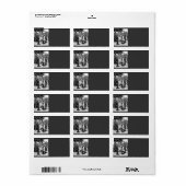 ビクトリアン住所 シール (フルシート)