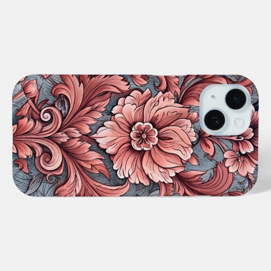 ビクトリアン例 Case-Mate iPhoneケース (裏面 (横))