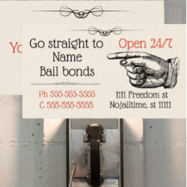 ビクトリアン保釈 名刺