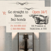 ビクトリアン保釈 名刺