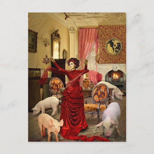 ビクトリアン円 シーズンポストカード (正面)