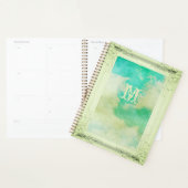 ビクトリアン写真フレーム空絵画雲エレガント プランナー手帳 (ディスプレー)