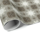 ビクトリアン十字型クリスマス：繊維デザイン ラッピングペーパー (ロールコーナー)