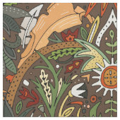 ビクトリアン土 ファブリック (クローズアップ)