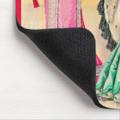 ビクトリアン夕べ衣服 マウスパッド (コーナー)