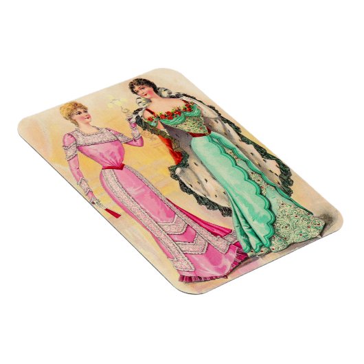 ビクトリアン夕べ衣服 マグネット (右側)