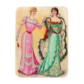 ビクトリアン夕べ衣服 マグネット (縦)