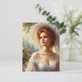 ビクトリアン女性5 ポストカード (スタンド正面)