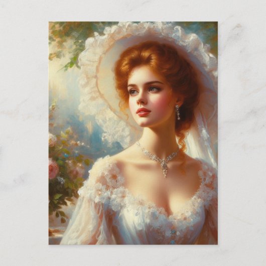 ビクトリアン女性5 ポストカード (正面)