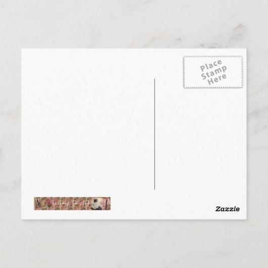 ビクトリアン嫁 ポストカード (裏面)