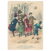 ビクトリアン子ドレス遊ヴィンテージアンティーク クリップボード (裏面)