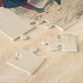 ビクトリアン子ドレス遊ヴィンテージアンティーク ジグソーパズル (側面)