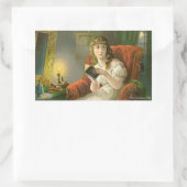 ビクトリアン幽霊 長方形シール (バッグ)