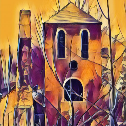 ビクトリアン建物おもしろい ラッピングペーパー