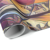 ビクトリアン建物おもしろい ラッピングペーパー (ロールコーナー)