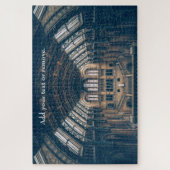 ビクトリアン建物:ロンドン自然史博物館 ジグソーパズル (縦)