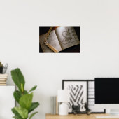 ビクトリアン建築家の結石マニュアルと定規 ポスター (ホームオフィス)